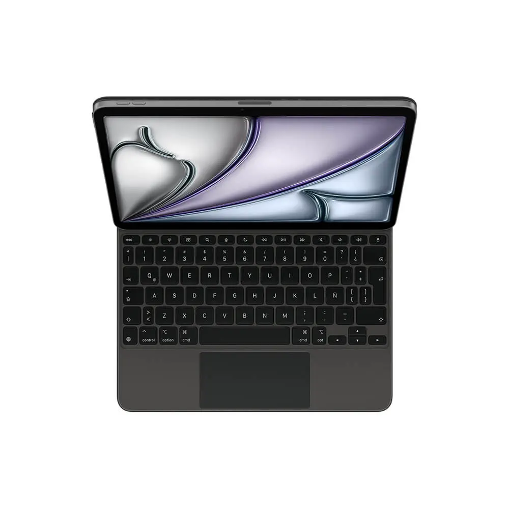 Comprar magic keyboard apple ipad air 11pulgadas m4 negro esp lat | MacStore Online