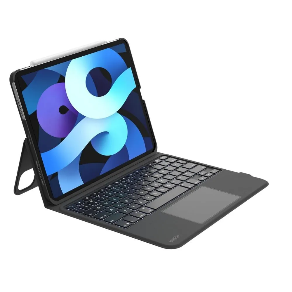 Comprar funda con teclado belkin ipad air 11 m4 m2 pro 11 3 4 ing negro | MacStore Online