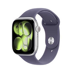 Compra Apple Watch MFCR4AM/A S11 GPS+Cell46mm Alum Plata Dep MoradoNiebla M/L