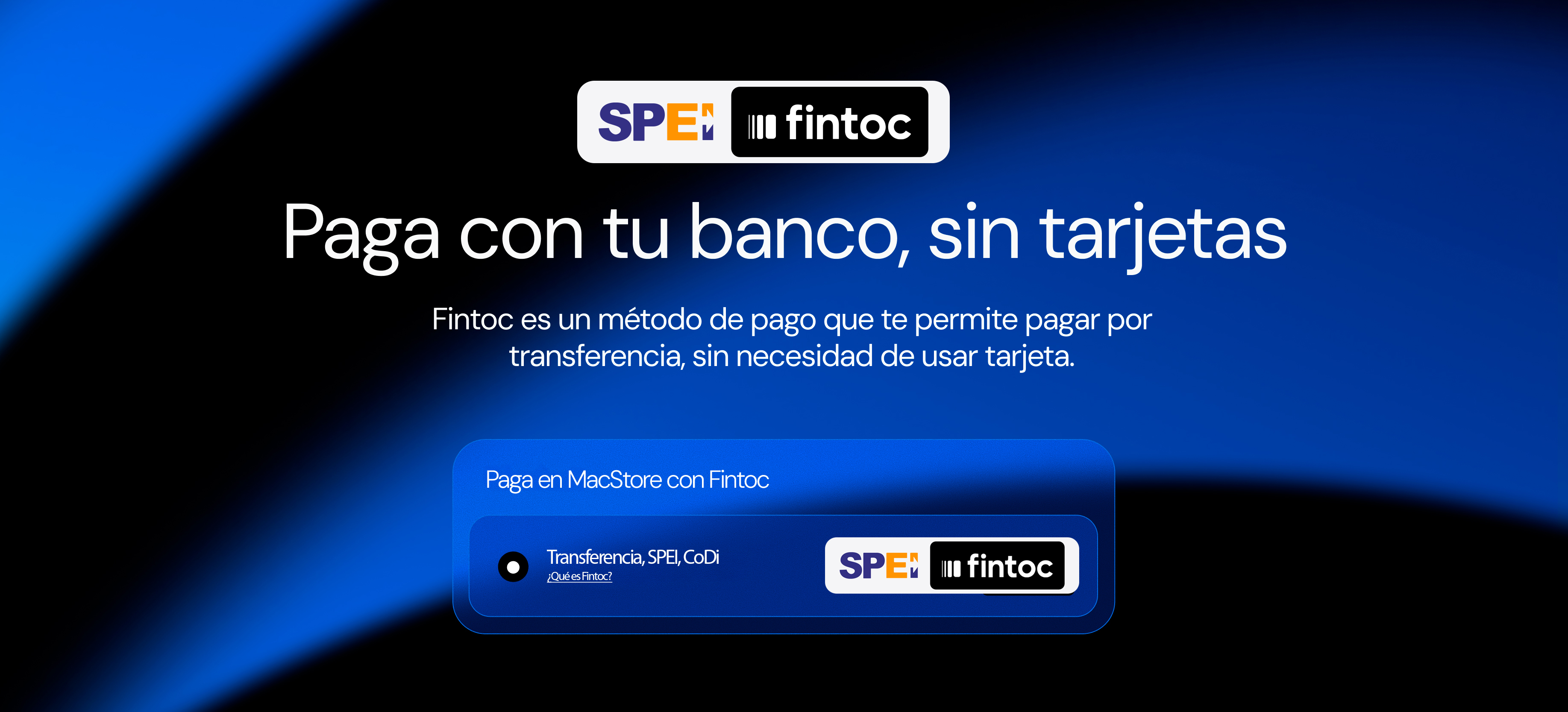 Banner Header Fintoc