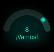 Puntuación de disposición: 8, Vamos