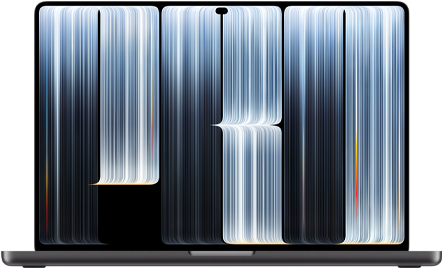 MacBook Pro con pantalla PROLED XDR, color negro espacial
