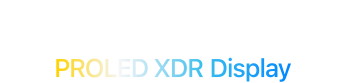MacBook Pro con pantalla PROLED XDR