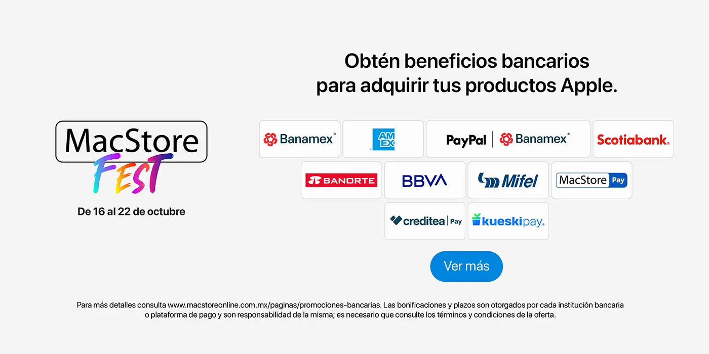 MacStore Fest bancos