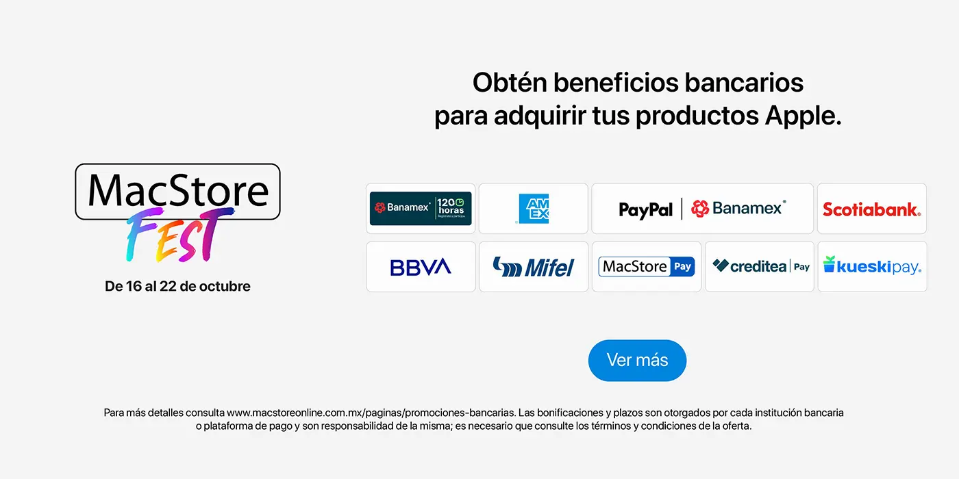 bancos MacStore Fest