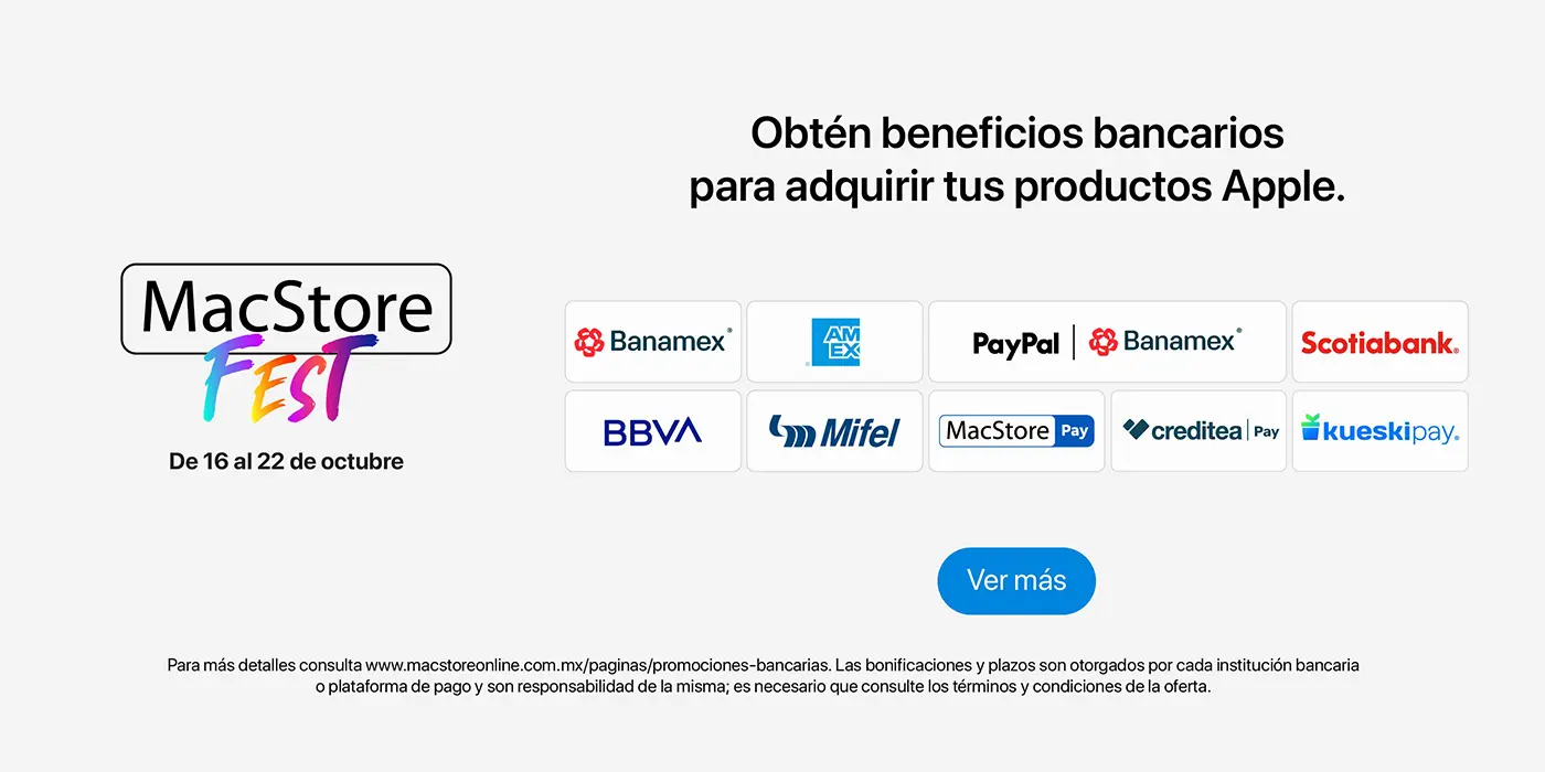 MacStore Fest Bancos 20-22oct
